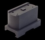LaRue LT660 Aimpoint Micro QD Picatinny Mount Lower 1/3 Aluminum Type III Anodized