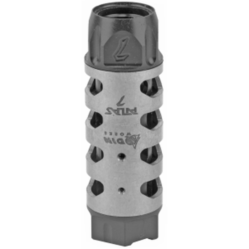 ODIN Works Atlas 7 Muzzle Brake 7.62mm/.30 Cal 5/8-24 Stainless Steel