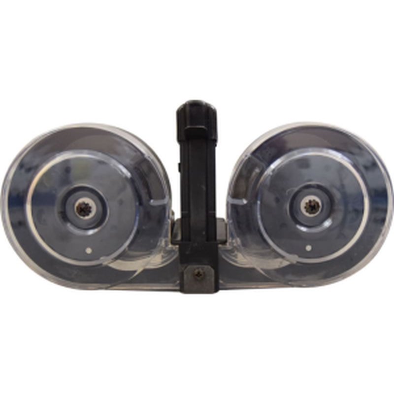 Korea AR-15 M16 100 Round Dual Drum Magazine Clear Cover 5.56 NATO