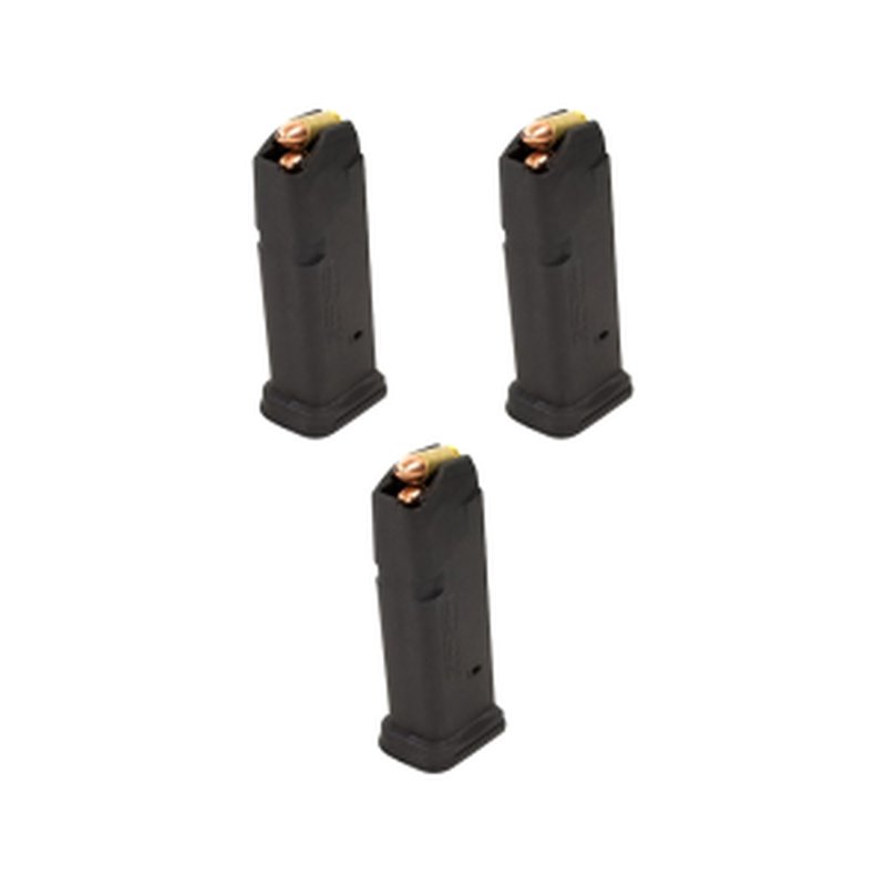 Magpul PMAG GL9 Glock 9mm 15-Round Polymer Magazine Black