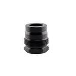 Rearden Mini Square Shoulder Muzzle Brake 5/8-32, Black