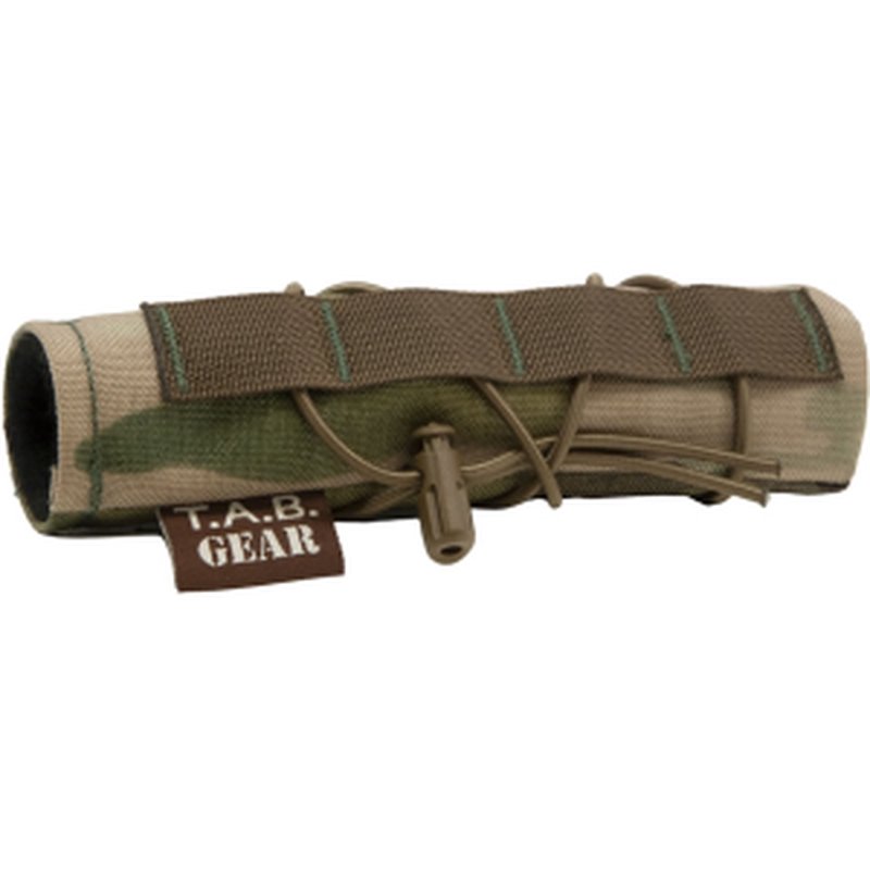 TAB Gear SASR Suppressor Cover 7in Length, 1.5in Diameter Multicam