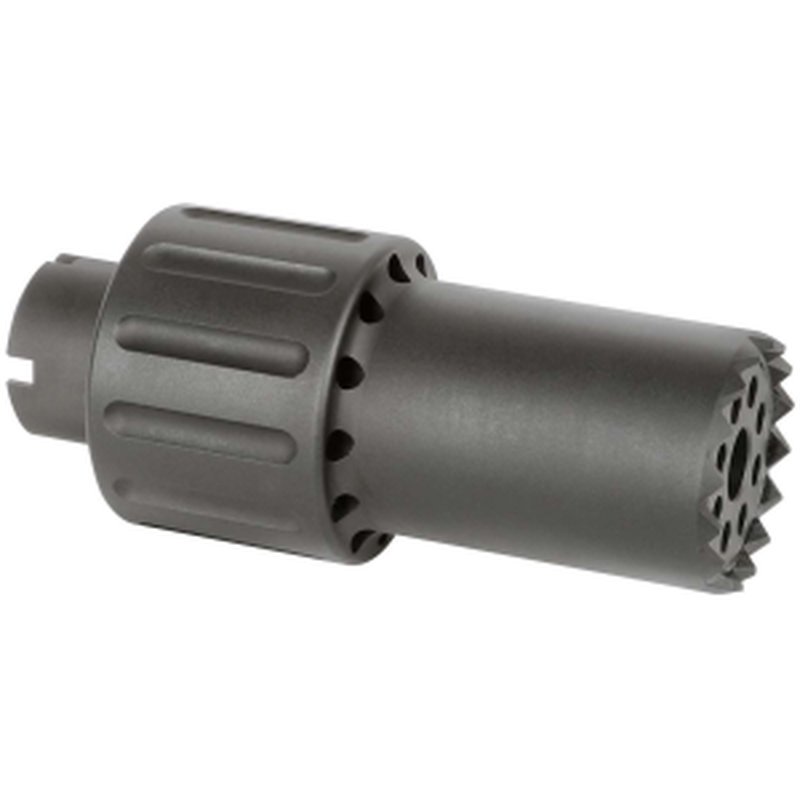 Midwest Industries MI Alpha Blast Diverter 24mm Muzzle Device Black