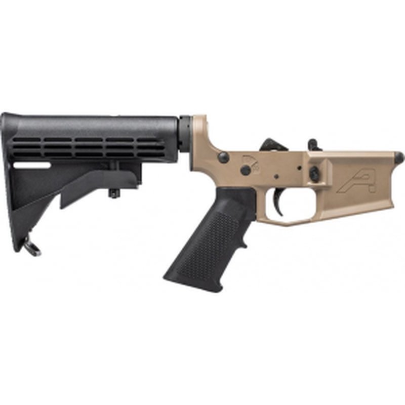 Aero Precision M4E1 Complete Lower Receiver w/ A2 Grip and M4 Stock FDE Cerakote