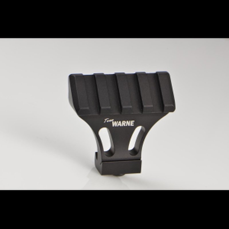 Warne A645 45° Picatinny Side Mount Adapter (Black)