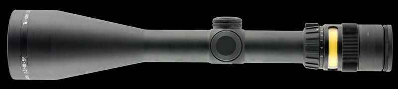 Trijicon AccuPoint 2.5-10x56mm 30mm Tube LPVO Scope with Amber Dot Reticle