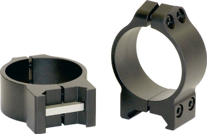 Warne Maxima 34mm Scope Rings Medium Height Fixed Matte Black 221M