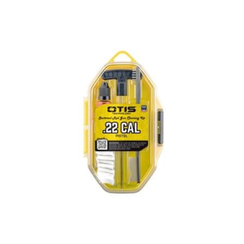 Otis Tech FG-SRS-22P .22 Cal Pistol Rod Cleaning Kit Brass Rod CLP Case