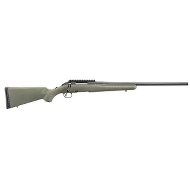 Ruger American Predator .223 Rem Rifle with Scope Rail 22 Inch Moss Green Matte Black Right Hand