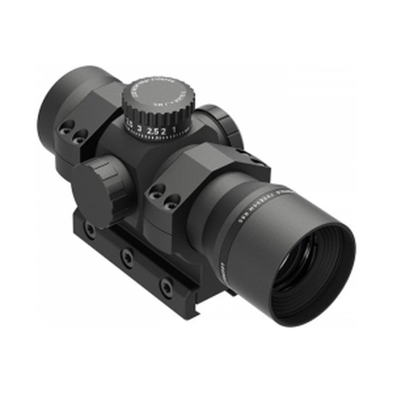 Leupold Freedom RDS BDC Matte Black 1x34mm 1 MOA Illuminated Red Dot Reticle AR Mount (180093)