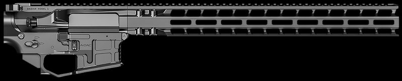 Radian Weapons AR-15 Model 1 Builder Kit 17in M-LOK Handguard Black Cerakote