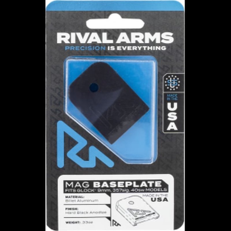 Rival Arms RA70G001A Mag Baseplate 9/357/40 Black