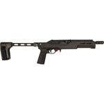 Franklin Armory F22 Binary Pistol 02-30000-BLK .22 LR 8" Threaded Barrel 10+1 Semi-Auto Optics-Ready SB Tactical 1913 Brace.