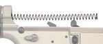 Q Honey Badger Recoil Spring Silver
