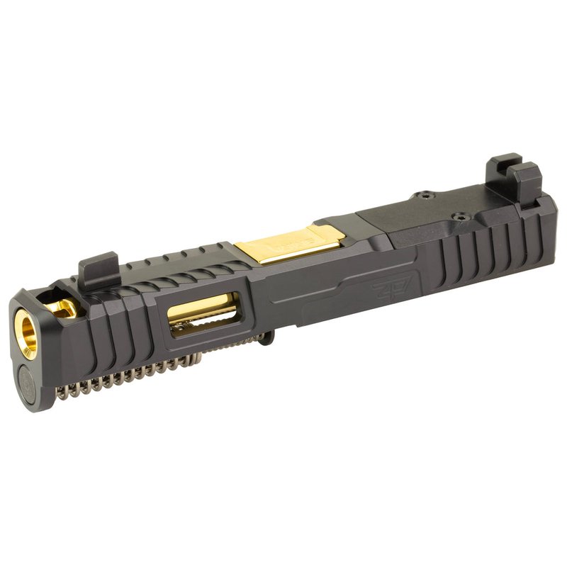 Zaffiri Precision IBS Complete Slide Glock 19 Gen 5 RMR Cut Black Gold