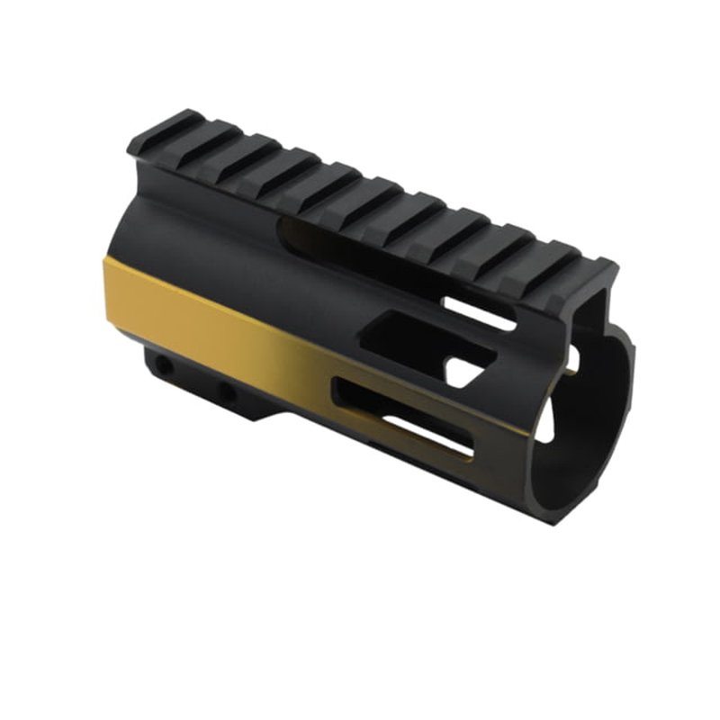 Tiger Rock AR-15 4in M-Lok Super Slim Free Float Handguard w/2in & 3in M-Lok Rail Sections
