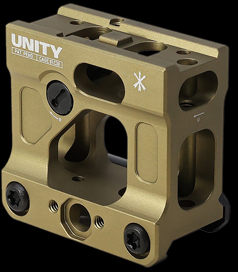 Unity Tactical FAST Micro Red Dot Mount 2.26-Inch Height Flat Dark Earth