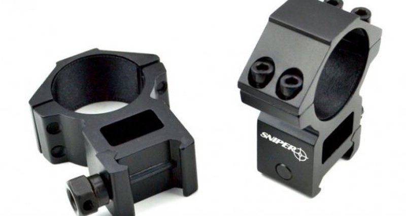 Sniper High Profile Rifle Scope Rings For Picatinny/Weaver Rail System