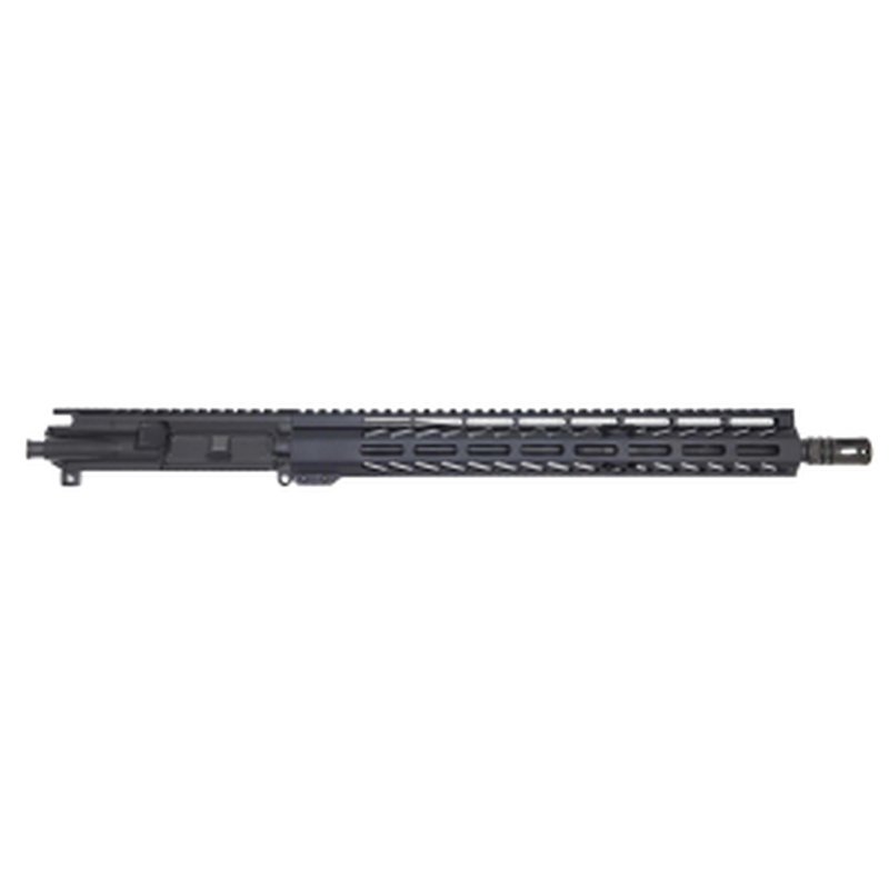 BHA Precision AR-15 16\" Gov Profile 5.56 NATO 15\" M-LOK Handguard Black Upper Receiver