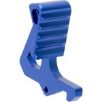 Strike Industries ARLATCHBLU Charging Handle Extended Latch Blue Anodized Aluminum AR-Platform