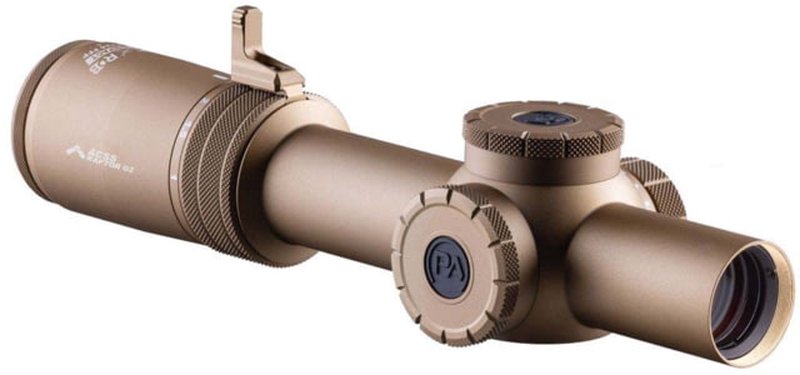 Primary Arms PLxC LPVO Scope 1-8x24 ACSS Raptor 5.56 Flat Dark Earth 30mm
