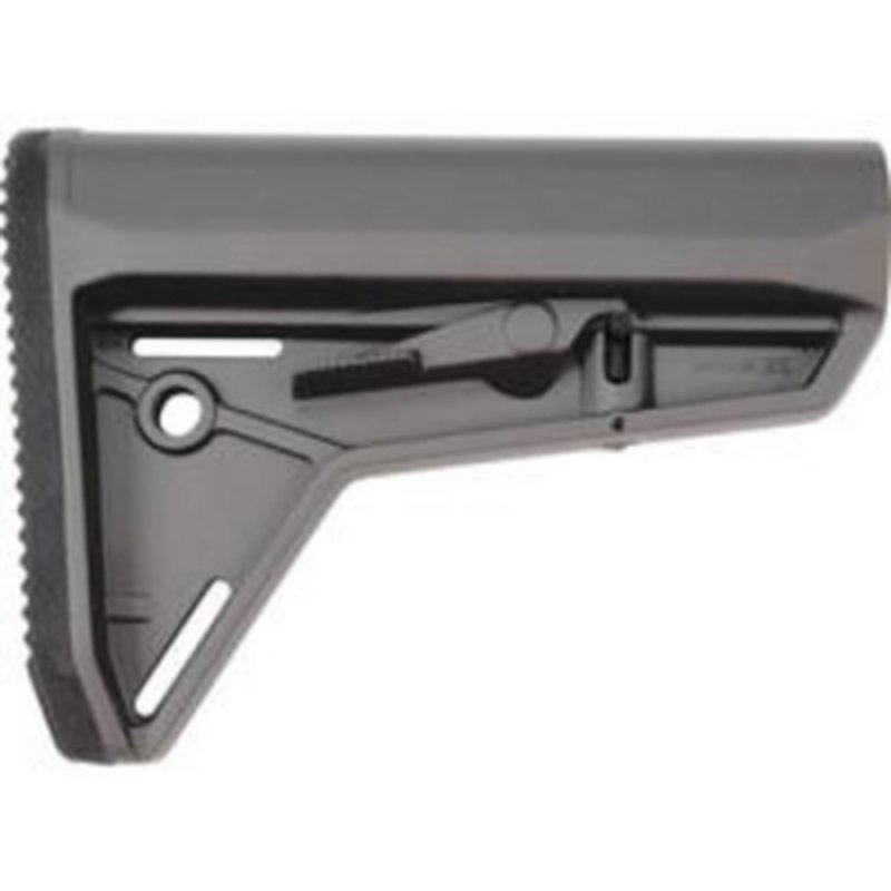Magpul MAG347-GRY MOE SL Carbine Stock Stealth Gray Synthetic for AR-15, M16, M4 with Mil-Spec Tube (Tube Not Included)