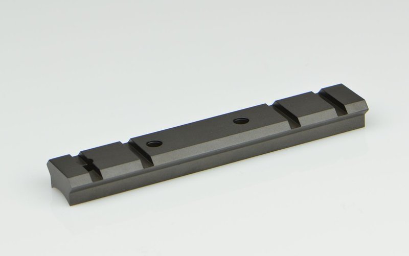 Warne M981M HR Maxima 1-Piece Steel Weaver Low-Profile Bases, Matte Black