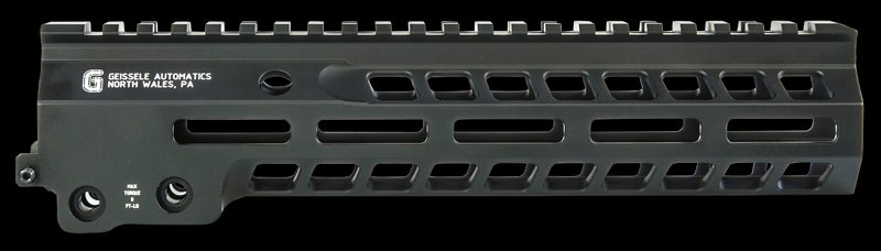 Geissele MK14 9.30 in Super Modular Rail M-LOK Handguard 05578B Black 6061-T6
