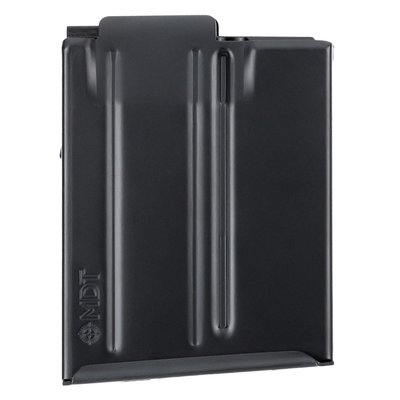 MDT AICS-Pattern 6mm ARC Magazine 10-Round Nitrided Steel Cerakote Elite Black