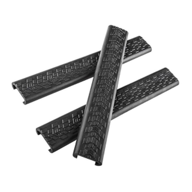 Daniel Defense Picatinny Rail Cover 7 Inch Santoprene Black 3 Pack