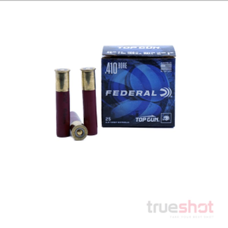 Federal Top Gun Sporting 410 Gauge Shotshell 2.75 Inch 1/2 Oz 8 Shot