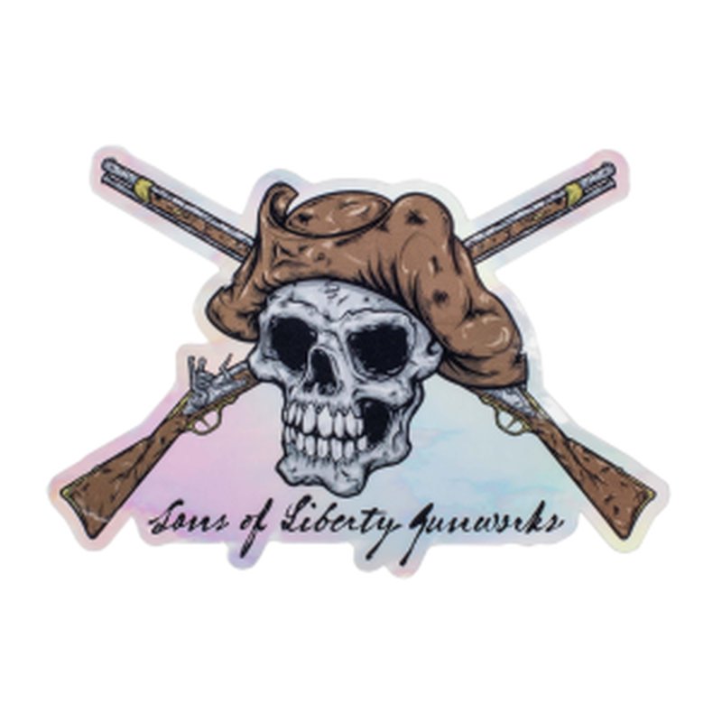Sons of Liberty Gun Works Holographic Logo Sticker