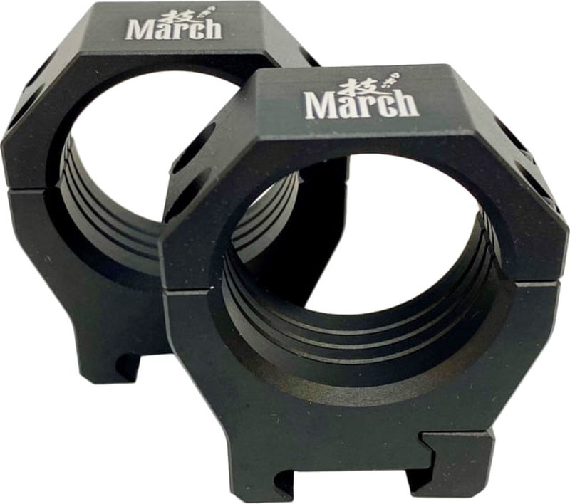 March Scopes Dovetail Rifle Scope Rings 34mm Diameter 30mm Height