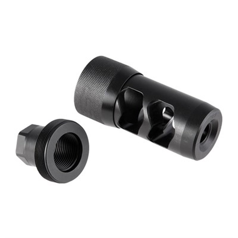 Area 419 Hellfire 2-Port Self Timing Muzzle Brake with Universal Thread Adapter