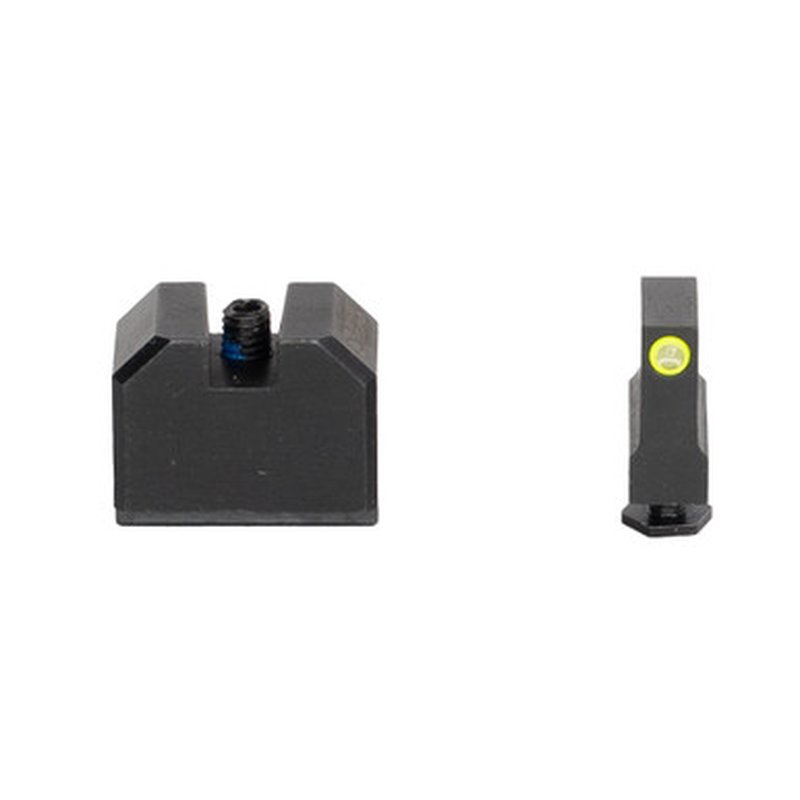 C&H Precision Glock 43/48 MOS Backup Iron Sights for Holosun 407K/507K