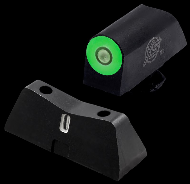 XS Sights DXT2 Pro Big Dot Night Sights for Glock 42/43/48 (Green Tritium)