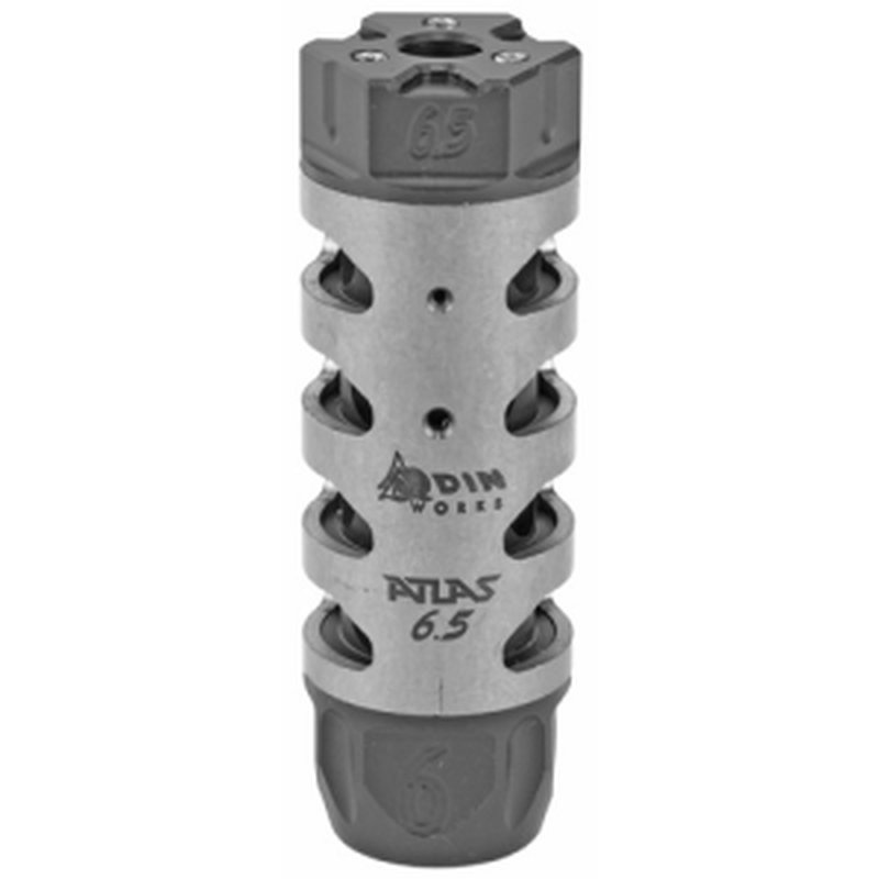 ODIN WORKS Atlas 6.5 Muzzle Brake 6.5mm or 6mm Cal 5/8-24 SS