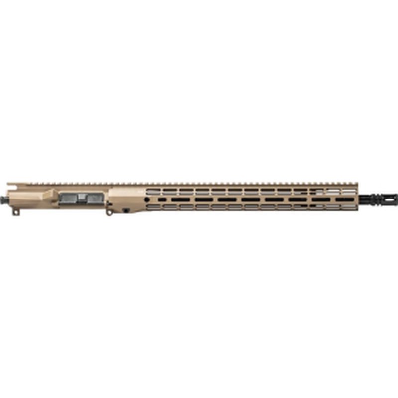 Aero Precision M4E1 Threaded 18" .223 Wylde QPQ Rifle Length Complete Upper Receiver with 16.6" M-LOK ATLAS R-ONE Handguard - Cerakote FDE - APAR700716M76