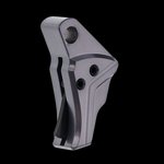 TYRANT CNC I.T.T.S Trigger Shoe for Glock Gen 5 TDGTRIG5GREYBLACK