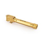 Zaffiri Precision Glock 19 Top Ported Threaded Barrel (1/2x28) Gold
