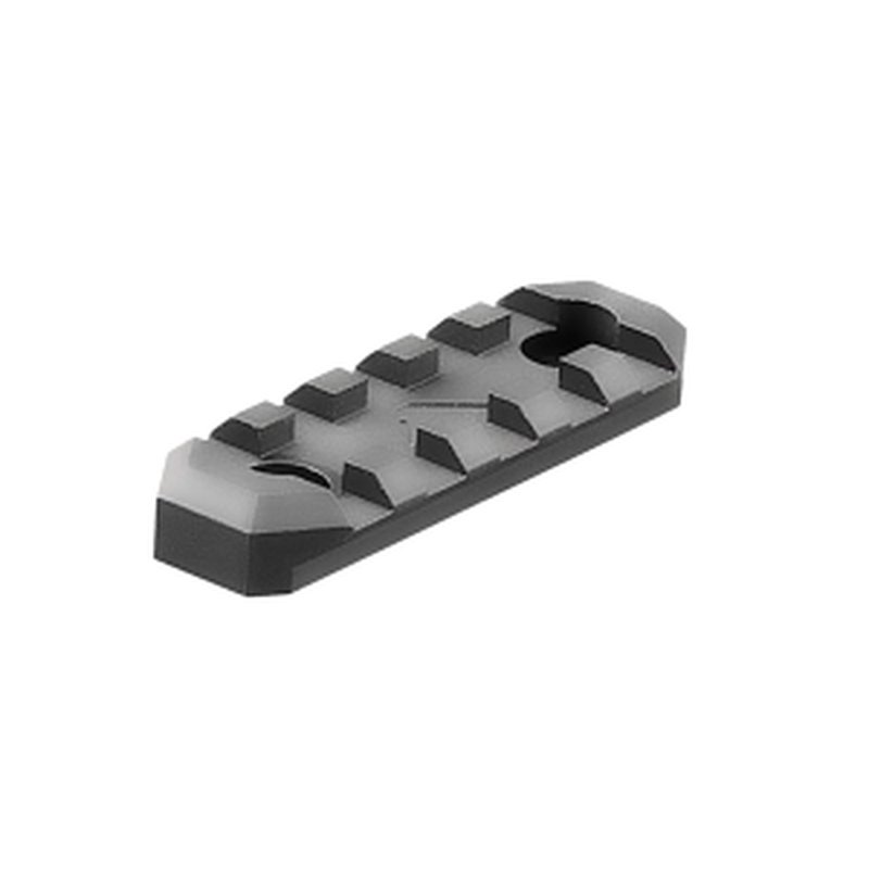 Aim Sports MLRS1 5-Slot Picatinny M-LOK Rail Section 2.5 in Black Anodized