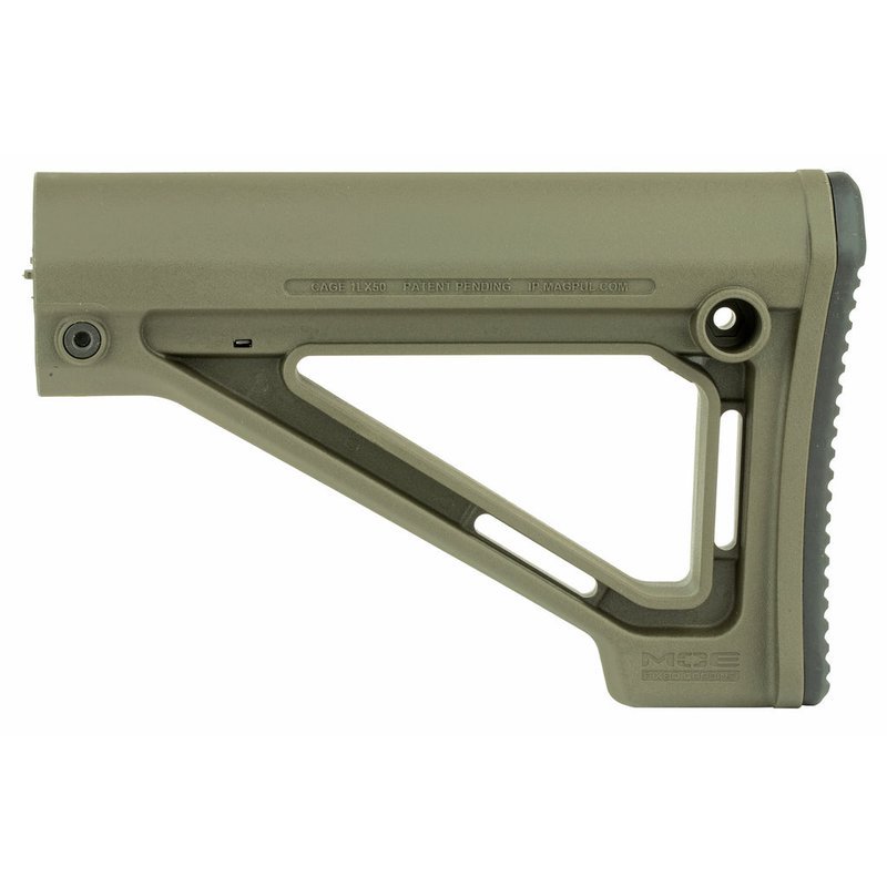 Magpul MOE Fixed Carbine Stock AR-15 Mil-Spec OD Green Polymer 12.2 in LOP
