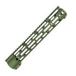 XTS AR-15 M-LOK Rail 12 in OD Green