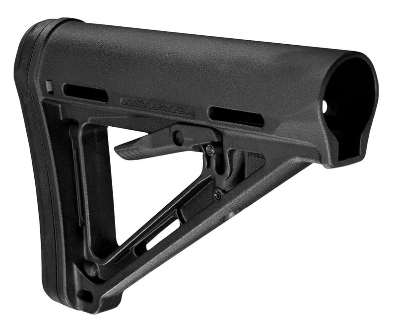 Magpul MAG401-BLK MOE Carbine Stock Black Synthetic with AR-15, M16, M4 with Commercial Tube