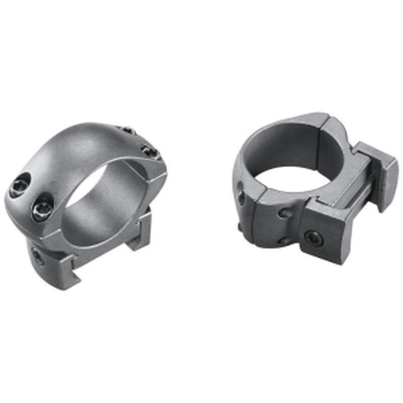 Weaver 2-Piece Grand Slam Steel Top Mount Scope Rings 1" Medium, Matte (Windage Adjustable)