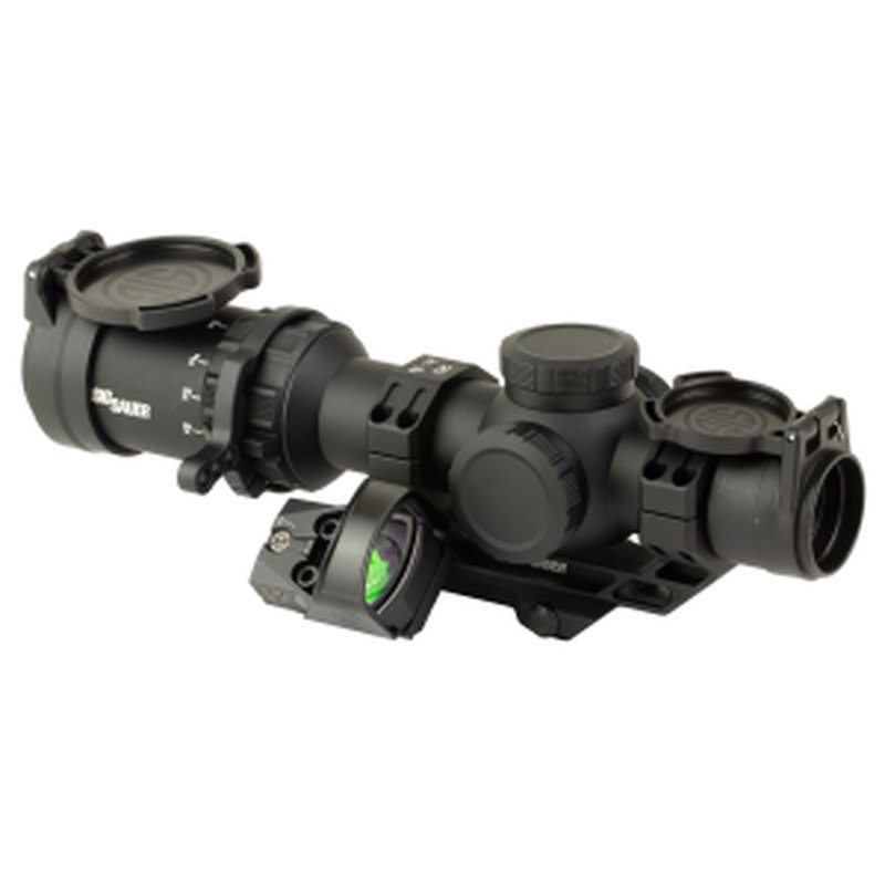 Sig Sauer Tango-MSR Compact 1-6x24 Illum BDC-6 Riflescope with ROMEO1 Offset Mount
