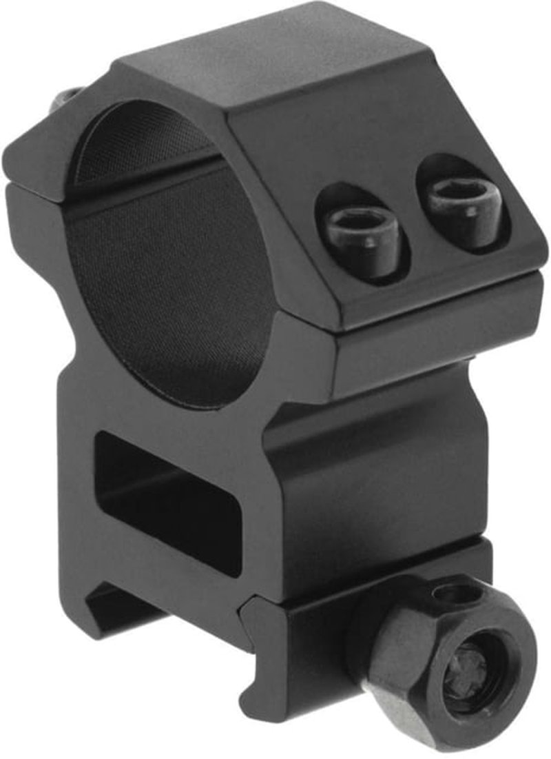 Leapers UTG ACCUSHOT 1in/2PCs Medium Profile Picatinny/Weaver Rings Pair Black