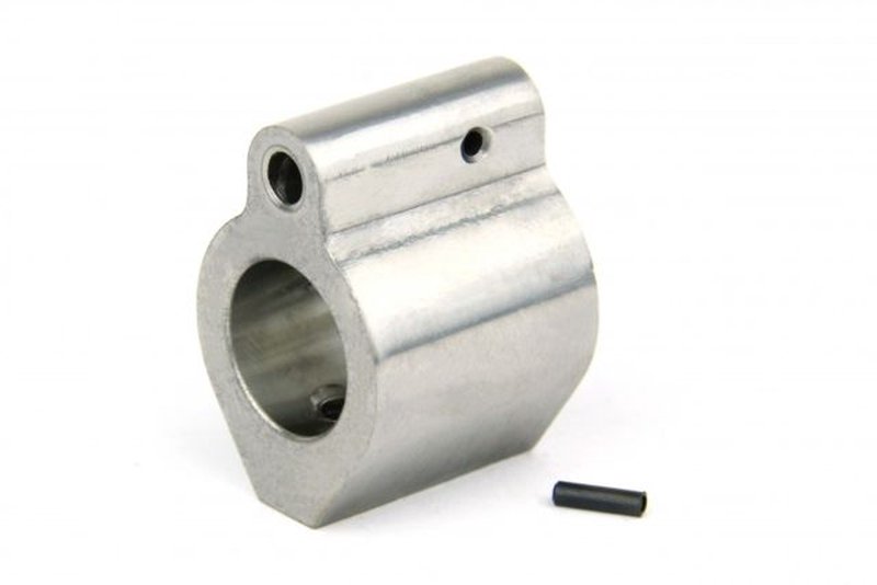 Tacfire Ar15/.625 Micro/Low Profile Gas Block/Mil-Spec w/Pin Stainless Steel