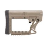 Luth-AR MBA-4 Carbine Stock for AR-15 AR-10, Flat Dark Earth