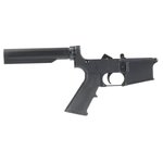 BC-15 | Multi-Caliber | Complete Lower Assembly No Stock | Black Anodized